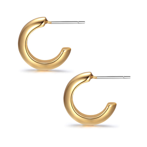 C-Shape Earrings - Zafari Studio Jewelry